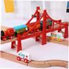ibasenice 2pcs Train Bridge Replacement DIY Railway Track Accessories for Educational Hands Building Compatible with Major Brands view 3