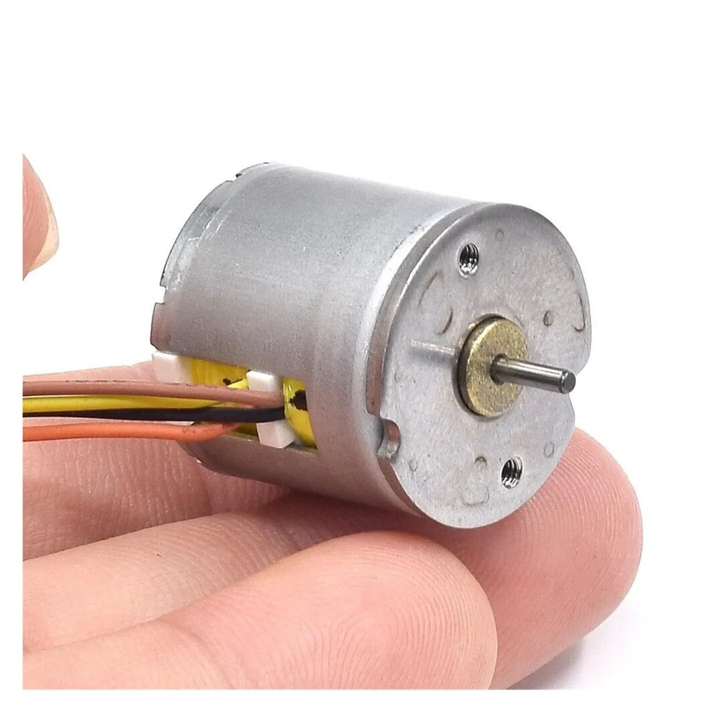 HSMQUBDBX SMP20-2020-C DC 12V-24V 20mm 2-Phase 4-Wire Stepper Electronic Starter Rotor 1.5mm Shaft