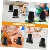 Kisangel 8pcs Clockwise Plastic Movement Parts DIY Craft Accessories for Windup Robot Repair and Handmade Clay Craft Supplies view 4