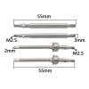 RC Car Transmission Shaft For TRX-4M 1/18 RC Crawler Car Upgrade Parts Metal Front Rear Drive Shaft CVD Driveshaft Transmission Shaft Dogbones RC Car Accessories(Silver) view 4