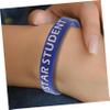 BESPORTBLE 10Pcs Star Student Silicone Wristbands Motivational Classroom Reward Bracelets for Spirit and Academic Excellence view 3