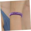BESPORTBLE 10Pcs Star Student Silicone Wristbands Motivational Classroom Reward Bracelets for Spirit and Academic Excellence view 4