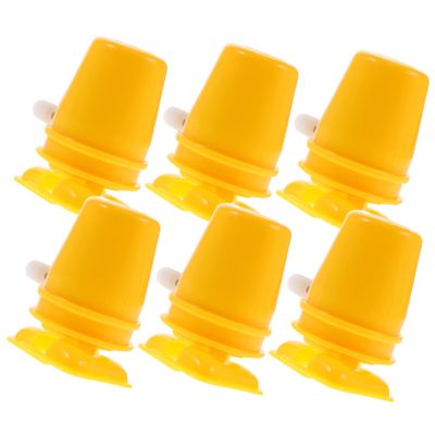 BESPORTBLE 6Pcs Wind Up Clockwork Robot Movement Replacement Mechanism DIY Clay Craft Accessories Compact Repair Fitting Parts for Handmade and Walking Supplies