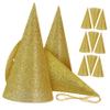 Abaodam 12 Pcs Glitter Birthday Hats for Party Photography Props Eye Catching Celebration Caps for Birthdays and Special Occasions view 1