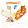 12Pcs DIY Wooden Sailboat Model Kit for Hand Painted Craft Boat Decorative Boat for Boys and Interactive School Project and Home Decoration view 3