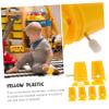 Beaupretty 6Pcs Plastic Wind Up Movement DIY Repair Parts for Clockwork Robots Replaceable Mechanism Accessories for Clay Craft Handmade Walking Supplies view 2
