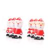 Wakauto 10pcs Santa Claus Wind Up Clockwork Christmas Party Favors for Bulk Stocking Stuffers Safe Smooth Funny Decorations view 1