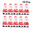 Wakauto 10pcs Santa Claus Wind Up Clockwork Christmas Party Favors for Bulk Stocking Stuffers Safe Smooth Funny Decorations view 4