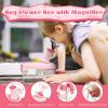 Funsland Bug Catcher Kit for Kids - 17 PCS Outdoor Explorer Kit Insect Catching Toys Nature Adventure Set for Boys 3 4 5 6 7 8 Year Old (Pink) view 3