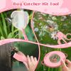 Funsland Bug Catcher Kit for Kids - 17 PCS Outdoor Explorer Kit Insect Catching Toys Nature Adventure Set for Boys 3 4 5 6 7 8 Year Old (Pink) view 4
