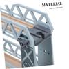 Wakauto Wooden Train Bridge Model Detachable Accessory for Creative Layout Compatible with Wooden Train Wood Construction view 3