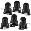 Yardwe 6Pcs Plastic Wind Up Movement for DIY Clay Craft Clockwork Mechanism Kit for Plaything Transparent Small Robot Accessories for Handmade Modeling view 1