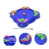 Kisangel Pressure Relief Gyro for Tops with Spinning Gyros and Launchers Interactive Desktop Game for Boys and Cognitive and Outdoor Play Gift view 4