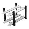 1/64 Parking Lot Scene Display Case,Diecast Car Garage,Layout Organizer,Resin Alloy Car Model Toy Display Stand Desktop Decor, Black view 1
