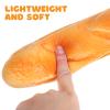 Gatuida Fake Bread 13. 77 Inch Artificial Baguette Simulation Food Model Decoration Kitchen Prop, Pu Lengthened Bread Display for Bakery and Home Decor view 2