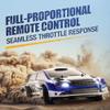 1:12 RC Drift Rally Car 4WD 32KM/H High-Speed Remote Control Vehicle with Gyroscope, Dust Cover, Upgraded Metal Dogbone & Oil Shock, LED Lights -SY-1203 view 3