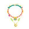 ZYIBPMSJKQCFK Bohemian Handmade Bead Multi Layer Heart Shaped Pendant Necklace,multicolour,104+7cm view 1