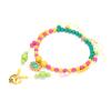 ZYIBPMSJKQCFK Bohemian Handmade Bead Multi Layer Heart Shaped Pendant Necklace,multicolour,104+7cm view 2