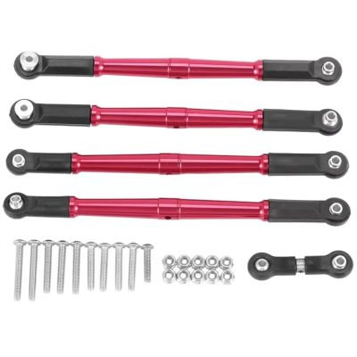 Compatible with ARRMA for KRATON 6S 1/8 Rc Car Upgrade Modification Parts Accessories Aluminum Steel Tie Rods Set RC Assortment