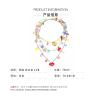 ZYIBPMSJKQCFK Bohemian Multi Layered Heart Shaped Chili Starfish Knotted Necklace,multicolour,78cm view 3
