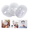 BESPORTBLE 9pcs DIY Paintable White Paper Masks Hand Painted Masquerade Props for Party Carnival Halloween Role Playing with Male Female Peking Opera Faces view 3