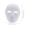 BESPORTBLE 9pcs DIY Paintable White Paper Masks Hand Painted Masquerade Props for Party Carnival Halloween Role Playing with Male Female Peking Opera Faces view 4