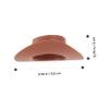 Alipis 20Pcs Miniature Plastic Cowboy Hats Small Brown Doll Hats Crafts Decoration Home Decor Party Props view 2