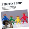Alipis 20Pcs Miniature Plastic Cowboy Hats Small Brown Doll Hats Crafts Decoration Home Decor Party Props view 3