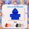 FAHOXUMR 6 Pcs Personalized Teddy Bear Clothes with Name Photo, Custom Stuffed Animal Clothes Fit 8-16inch Stuffed Bear Clothing, Personalized Doll Clothing Make Your Own Plush Doll Shirt view 4