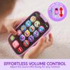 JOYIN Baby Learning Phone and Remote Toy for Toddler, Fun Smartphone Toys with Music for Infants, Boys or Girls, Holiday Stocking Stuffers, Kids Birthday Gift view 3