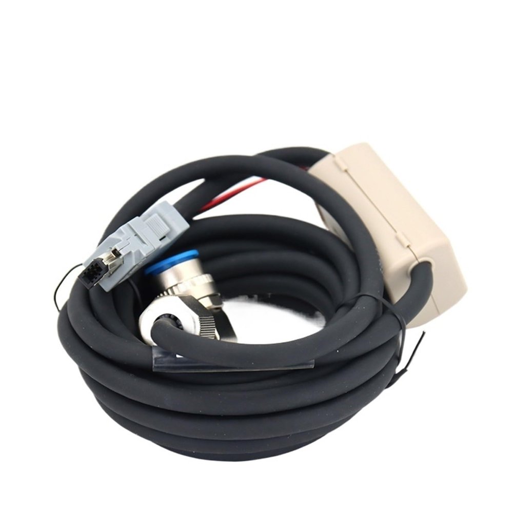Servo Motor Absolute Value Encoder Cable JZSP-CVP07-03-E Power Cable JZSP-UVA102-05-E for SGMGH GV 7G(Encoder Cable,5M)