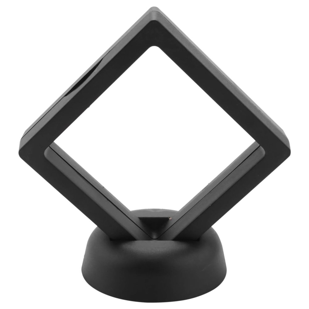 40 Pcs Home Square 3D Floating Display Cases  Holders for Shells, Coins, Rocks, Gems & Jewelry