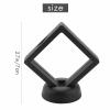 40 Pcs Home Square 3D Floating Display Cases  Holders for Shells, Coins, Rocks, Gems & Jewelry view 3