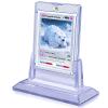 1Pcs Magnetic Card Holders for Trading Card, Baseball Card Protectors with 1 Stands, 35pt Acrylic Hard Card Sleeves Case for Sports Cards, Game Cards, Standard Cards Storage and Display view 1