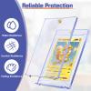 1Pcs Magnetic Card Holders for Trading Card, Baseball Card Protectors with 1 Stands, 35pt Acrylic Hard Card Sleeves Case for Sports Cards, Game Cards, Standard Cards Storage and Display view 4