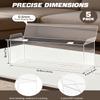 5-Pack Plastic Protector Display Cases Compatible with Prismatic Evolutions Super Premium Collection Box , Stackable Display Cases(14.5*3.6*7.1in) view 2