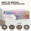 5-Pack Plastic Protector Display Cases Compatible with Prismatic Evolutions Super Premium Collection Box , Stackable Display Cases(14.5*3.6*7.1in) view 3