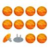 Orange Wave Pattern (1) Outlet Covers Baby Proofing Child Proof Plug Covers for Electrical Outlets Easy Install Outlet Plug Covers view 1