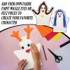 Soulchen 24 Pcs DIY Cotton Hand Puppet Kit 8 x 9.8 Inch Making Your Own Puppets Blank Fabric for DIY Crafting Storytelling Family Activities Art Party Supplies Creative Play Holiday Subject Gifts view 3