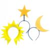 Oxxggkao Kids Sun Headbands Festive Halloween Party Headwear, For Girls' Photography Props, Accessories view 3