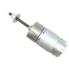 12V Electirc Motor 12rpm-960rpm JGB37-555 with Flange Long Shaft DC Motor 24V M6 Threaded Shaft 1Pcs(12RPM_24V) view 1