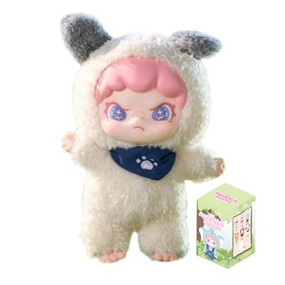 Aven Rabbit Dora Animals Series Blind Box Action Figures Mystery Box Cute Random Toys ChristmasBirthday Gift Collectible Toy for Desktop Ornaments, 1PC