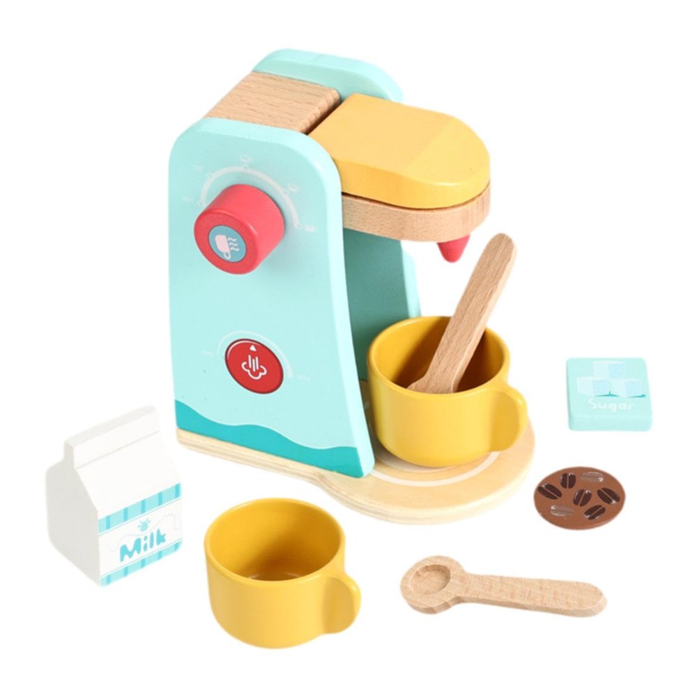 Playset, Children's Educational Role Play Pretend Play Cooking Set, Gift, Coffee Maker