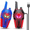 Rechargeable Walkie Talkies for Kids: Christmas Toys Gifts for Boys Ages 3 4 5 6 7 8 9 Kids Walkie Talkies 2 Pack Outdoor 2 Way Radio Hiking Toy for 3-6 Year Old Boy Birthday Gift Stocking fillers view 1