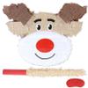 Birchio Christmas Reindeer Pinatas Bundle with a Blindfold and Bat (Small Size 16.5 x 12 x4 Inches), Holiday Theme Piata, Christmas Party Supplies, Xmas Piata, Party Decoration Games view 1