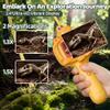 Dinosaur Borescope Snake Camera Toy: Kids Outdoor Toy Kits, Camping Exploration Portable Toy with Lights & 2.4" Screen, Educational STEM Birthday Gift for Boys & Girls 4 5 6 7 8 9 10-Year-Old view 3