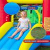 9-in-1 Kids Bounce House Ages 36, Inflatable Bouncy Castle with Water Slide for Wet or Dry Play, Plus Trampoline, Climbing Wall, Ball Pit & Play Cannon for Indoor/Outdoor Fun view 4