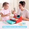 JOVA lalalark Cash Register Toy for Kids  Detachable Write & Erase Pad, Play Money, Credit Card, Grocery Store Playset, Preschool Activities, Educational Learning Toy, Toddler Birthday Gift view 2