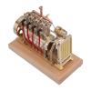 12cc Vertical 4-Cylinder OHV Gasoline Engine Model - Water-Cooled Tractor Engine with Mechanical Governor & Complete Cooling System view 3