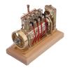 12cc Vertical 4-Cylinder OHV Gasoline Engine Model - Water-Cooled Tractor Engine with Mechanical Governor & Complete Cooling System view 4